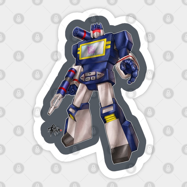 Soundwave Sticker by Fetch